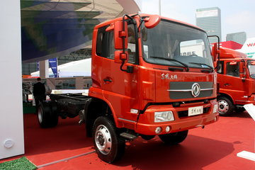 东风商用车 天锦中卡 160马力 4X4 5.4米专用车(底盘)(DFL1100B)