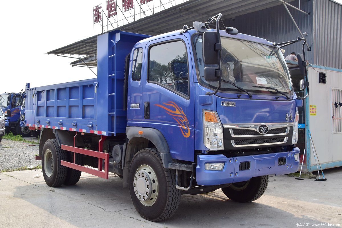 中国重汽 豪曼H3 150马力 4X2 4.2米自卸车(160工程顶)