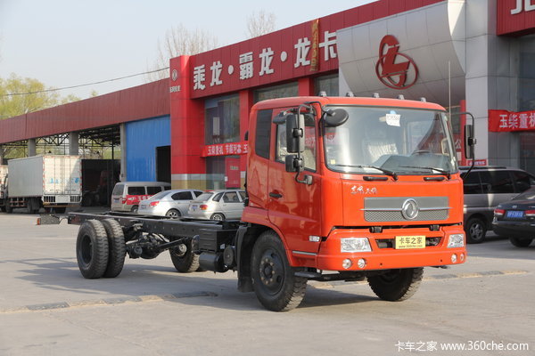 东风商用车 天锦中卡 210马力 4X2 4.8米载货车(底盘)(DFL1140B1)