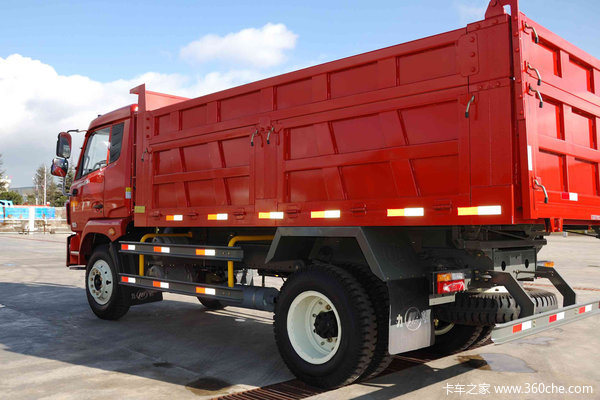 力帆 欧式战马 a6轻卡 130马力 4.4米自卸车(lfj3077g1)上装图片