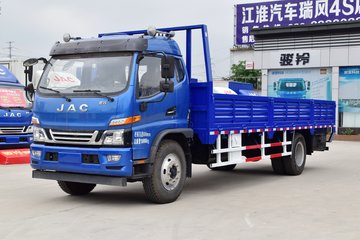 江淮 骏铃V9 168马力 6.8米排半栏板载货车(HFC1160P91K1E1V) 卡车图片