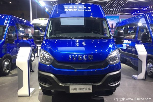 南京依维柯 欧胜 运瑞2021款 4.5T 5.995米纯电动封闭厢式货车78.05kWh
