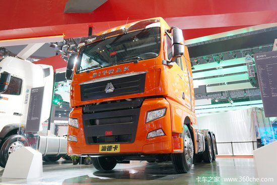 中国重汽 汕德卡SITRAK C7H重卡 500马力 6X4 AMT自动挡牵引车(国六)(ZZ4256V324HF1B)