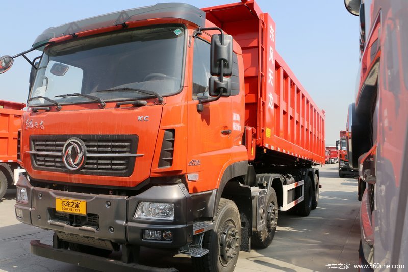 8米自卸车(3400轴距)(dfh3310a1)>外观> > 东风商用车 > 东风天龙kc >