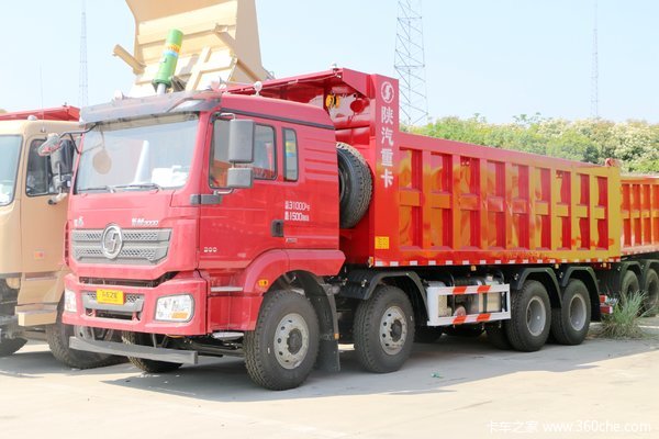 陕汽康明斯 德龙新M3000 城建标准版 385马力 8X4 6.5米自卸车(SX3310MB326)