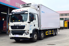 中国重汽 HOWO T5G 340马力 8X4 9.42米冷藏车(ZZ5317XLCN466GE1B)