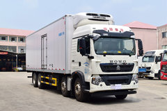 中国重汽 HOWO T5G 340马力 8X4 9.4米冷藏车(ZZ5317XLCN466GE1)