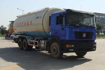 陕汽重卡 德龙F3000 336马力 8X4 粉粒物料车(SX5316GFLNT466)