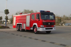 中国重汽 HOWO 290马力 6X4 消防车(江特牌)(JDF5280GXFSG120Z)