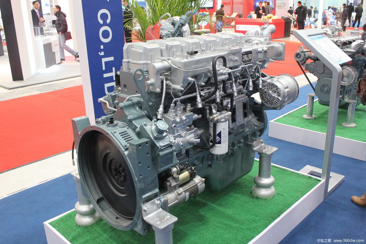玉柴YC6M375-20 375马力 10L 国二 柴油发动机