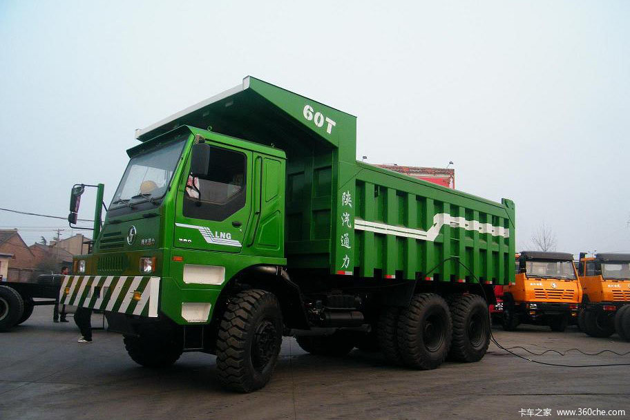 【图】陕汽通力 380马力 6x4 cng宽体矿用自卸车_实拍图片_76956_卡车