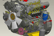 新柴XC4D25Q3U62 85马力 2.5L 国三 柴油发动机