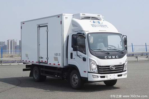 现代商用车(原四川现代) 致道500M 156马力 4X2 4.165米冷藏车(CNJ5042XLCQDA33V)
