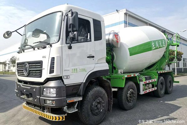 东风商用车 天龙KC 340马力 8X4 7方混凝土搅拌车(神鹰牌)(YG5318GJBAX1V)