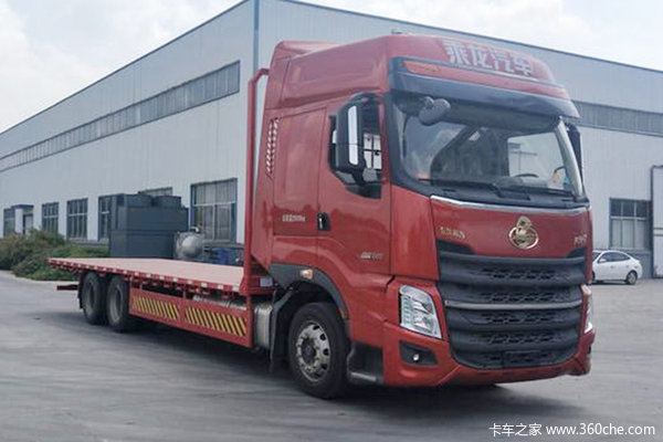 沛县迅驰中置轴平板运输车新车型已发布