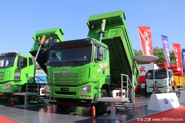 青岛解放 JH6重卡 375马力 6X4 5.6米自卸车(国六)(CA3251P27K15L1T1E6A80)