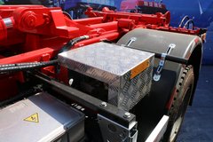 陕汽重卡 德龙L3000 4X2纯电动车厢可卸式垃圾车(金鸽牌)(YZT5180ZXXSXBEV)404kWh