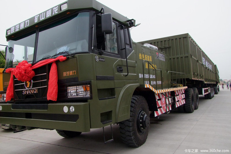 【图】陕汽通力 380马力 6x6 宽体矿用车_实拍图片_77028_卡车之家