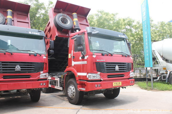 中国重汽 HOWO重卡 380马力 6X4 5.6米自卸车(ZZ3257N3847D1/N7WA)