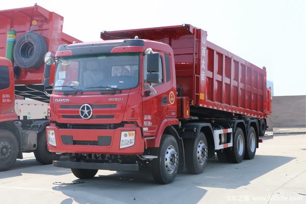 大运 N6重卡 270马力 8X4 6.8米自卸车(CGC3310D6DDAY)