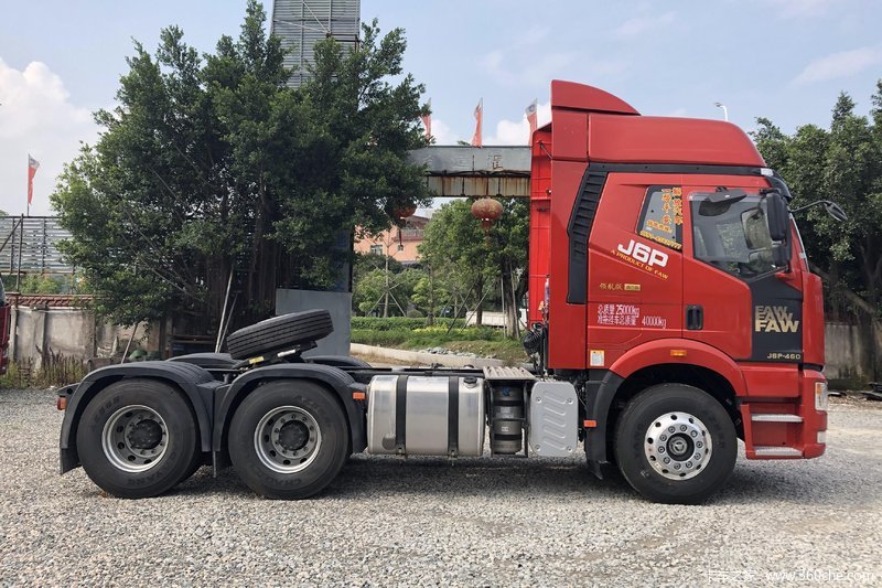 【图】一汽解放 新j6p重卡 南方版 460马力 6x4牵引车(457后桥)(ca