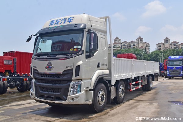 东风柳汽 乘龙H5中卡 260马力 6X2 9.7米栏板载货车(国六)(LZ1252H5CC1)