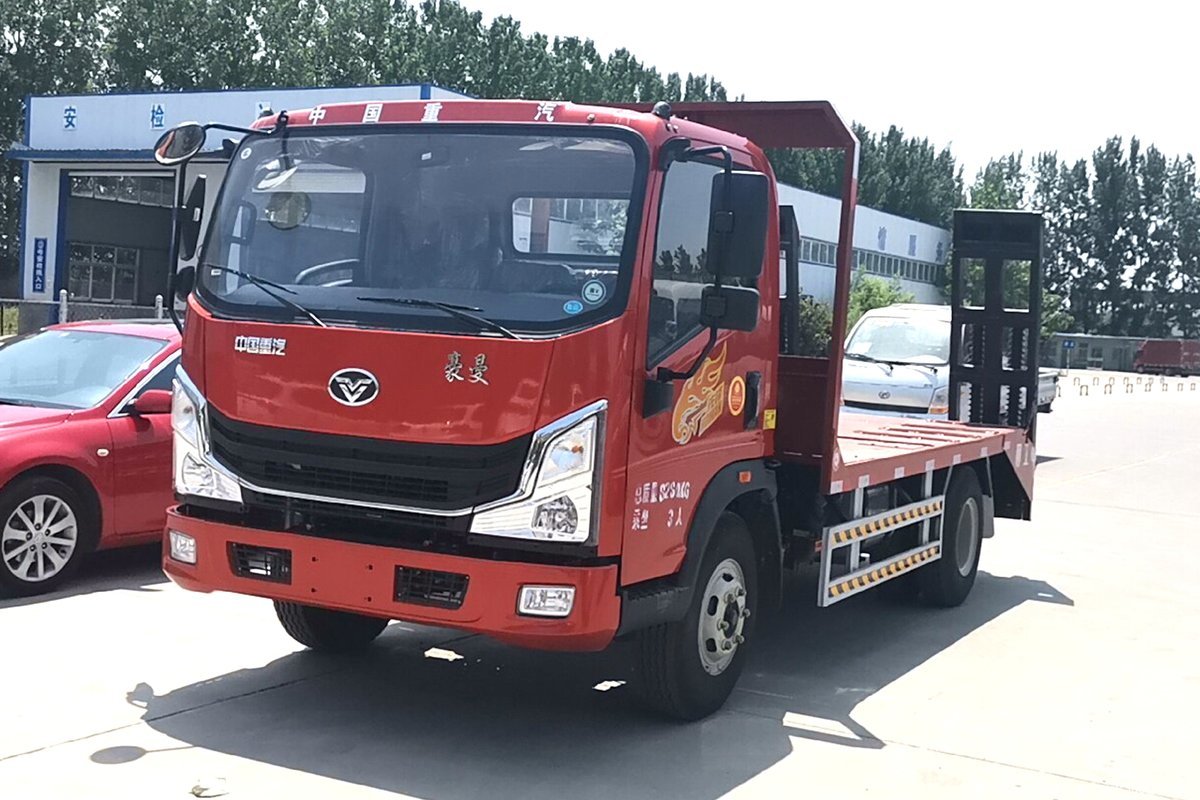 中国重汽 豪曼H5 129马力 4X2 平板运输车