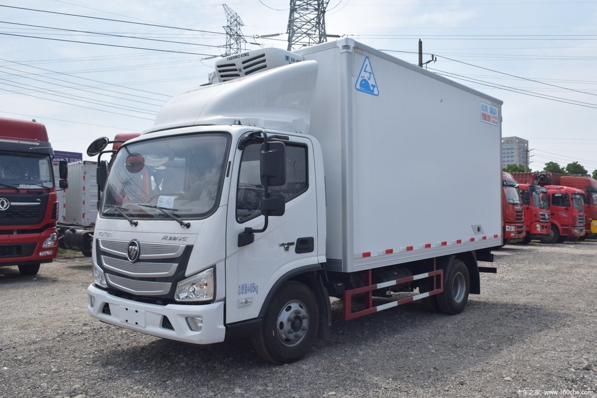 福田 欧马可S3 131马力 4X2 4.08米冷藏车(国六)