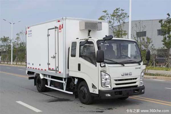 江铃 凯运升级版 宽体 116马力 4X2 3.625米排半冷藏车(JMT5045XLCXPG2)
