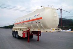中集华骏 20方化工液体罐式运输半挂车(整备10.2吨)