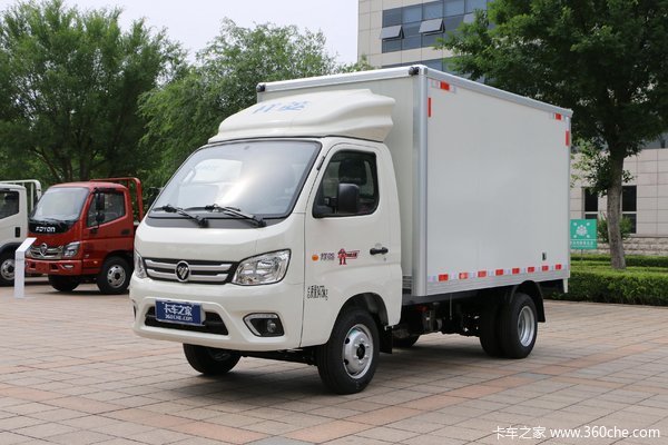 福田 祥菱M1 舒适型 1.6L 122马力 汽油 3.3米单排厢式微卡(BJ5031XXY3JV4-52)