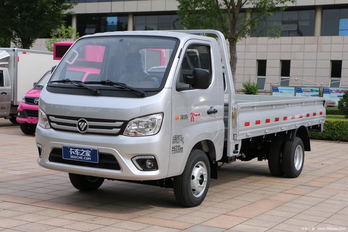 福田 祥菱M2 豪华型 1.5L 143马力 汽油 3.7米单排栏板微卡(国六)