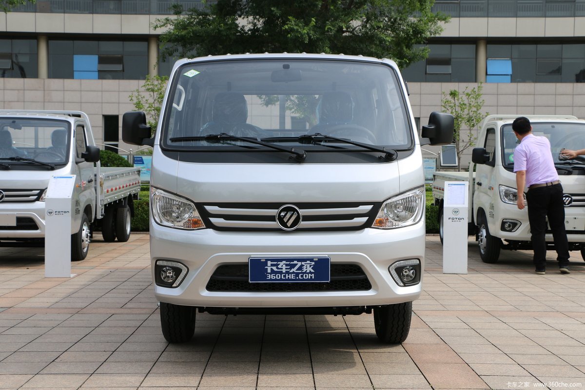 福田 祥菱M2 舒适型 2.0L 122马力 CNG 3.1米双排栏板微卡(国六)