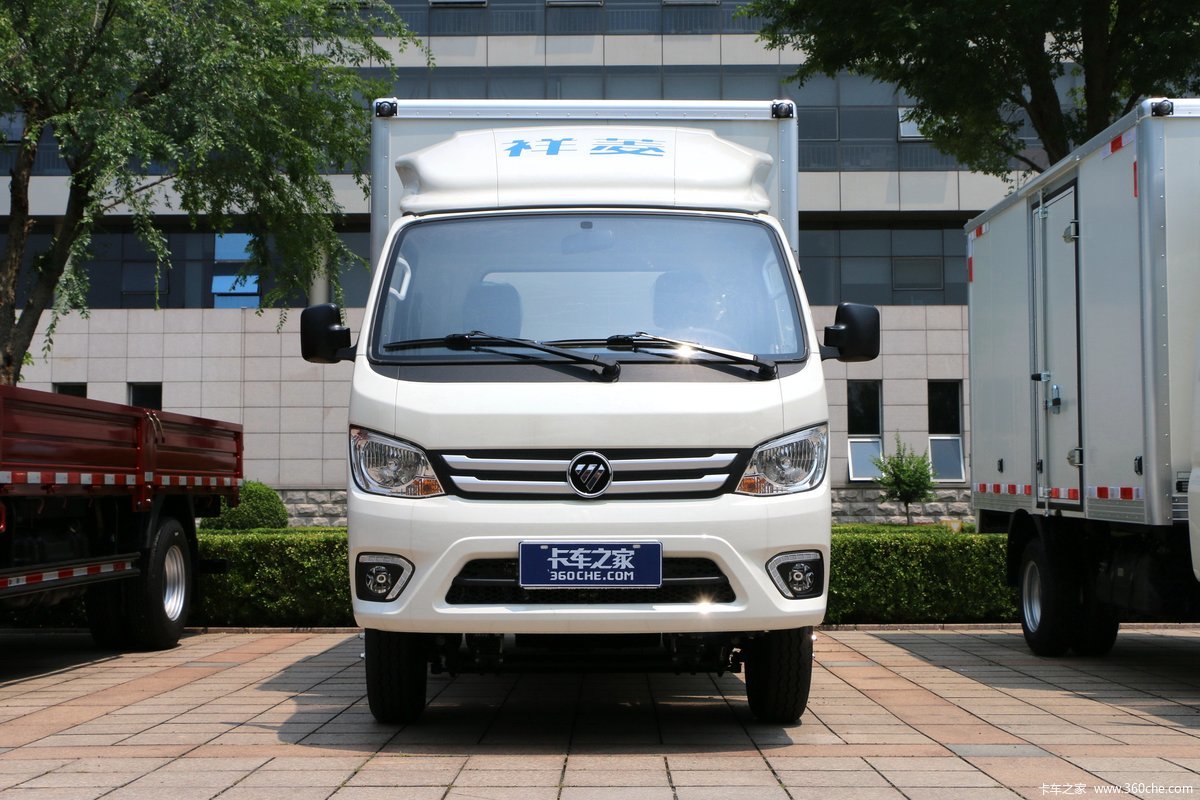 福田 祥菱M2 舒适型 2.0L 122马力 CNG 3.7米单排厢式微卡(国六)