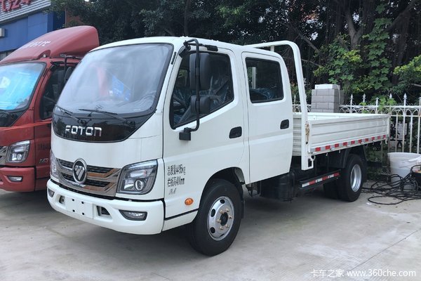 优惠5000元上海楷骏福田时代m3载货车送四次保养