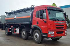 青岛解放 龙V 220马力 6X2 腐蚀性物品罐式运输车(大力牌)(DLQ5259GFWC5)