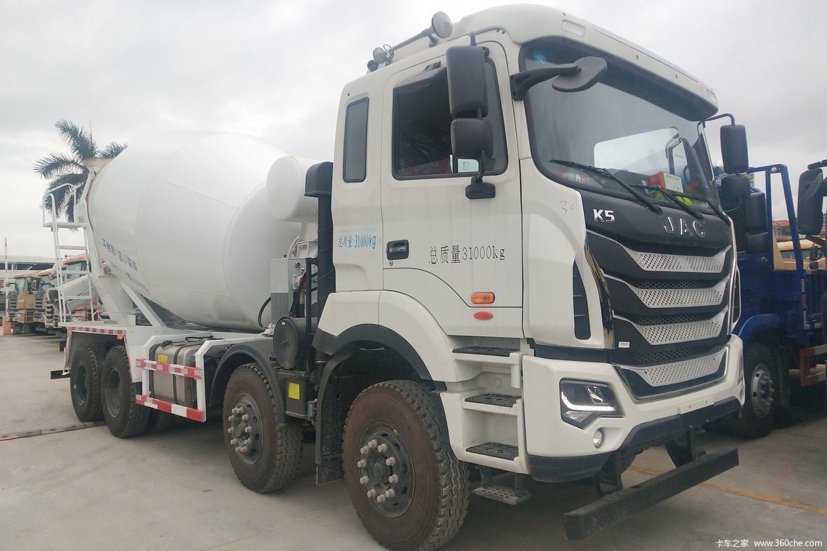 4方混凝土搅拌车(hfc5311gjbp1k6h30s3v)>外观> > 江淮格尔发 > 格尔