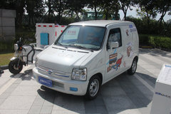 福田时代 递哥 低配版 1.1T 1座 3.4米纯电动封闭货车7.95kWh