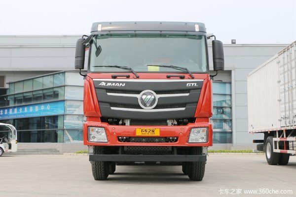 福田 欧曼GTL 9系重卡 380马力 8X4 5.6米自卸车(BJ3319DNPKC-AD)