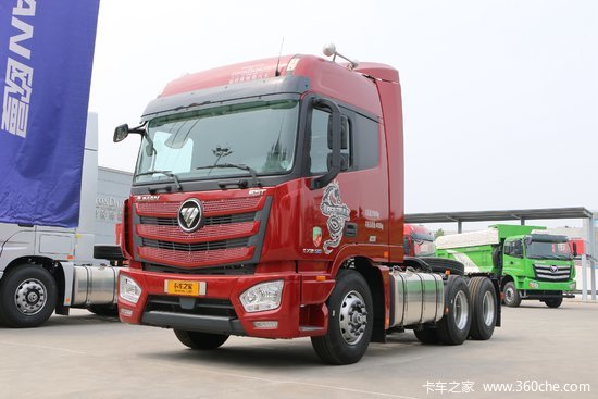 福田欧曼est510马力6x4自动挡牵引车amt手自一体bj4259snfkbxj