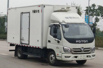 福田时代M3 7.4T 4.1米单排纯电动冷藏车(BJ5073XLCEV1)(箱宽2.1米)97.7kWh