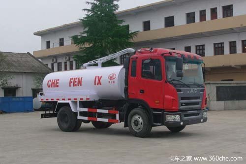 江淮 格尔发 180马力 4X2 吸粪车(琴台牌)(QT5160GXEFC3)