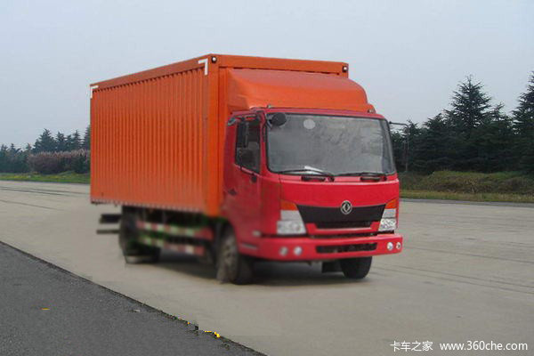 东风商用车 嘉运中卡 130马力 4X2 4.7米单排厢式载货车