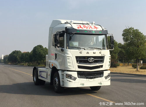 华菱汉马h6重卡18t4x2纯电动牵引车hn4180h20dlbev2108kwh