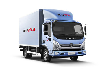 福田 奥铃速运 110马力 4.14米单排厢式轻卡(bj5048xxy-fc)图片