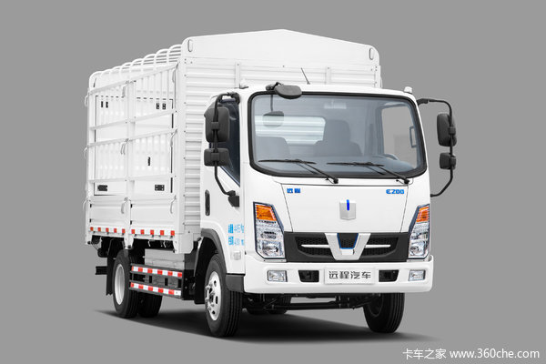 远程 E200 标配版 4.5T 4.1米单排纯电动仓栅式轻卡(DNC5049CCYBEVK1)88kWh