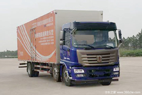 联合卡车 N220中卡 220马力 6X2 9.6米厢式载货车(QCC5252XXYD659N)