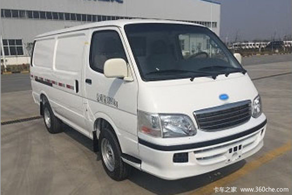南京金龙 开沃D10 3.3T 5.2米平顶纯电动封闭货车48.2kWh