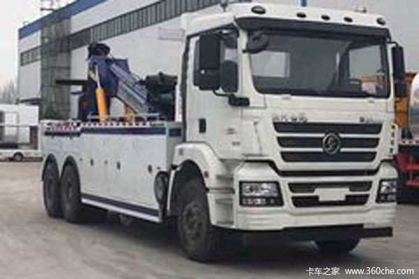 陕汽重卡 德龙新M3000 336马力 6X4 清障车(程力威牌)