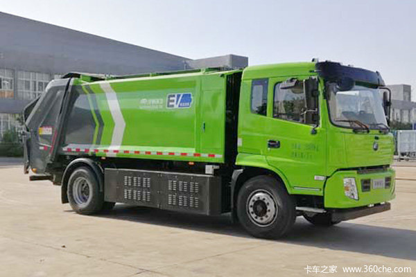 郑州宇通 18T 单排纯电动压缩式垃圾车